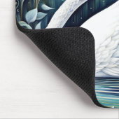 Beautiful Swan Mousepad (Ecke)
