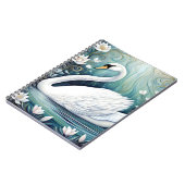 Beautiful Swan Notizblock (Linke Seite)