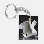 Beautiful Swan Schlüsselanhänger (Vorderseite links)