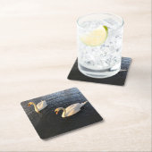 Beautiful swans rechteckiger pappuntersetzer (Vor Ort)