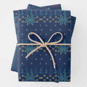 Beautiful Sweater Strick Pattern Geschenkpapier Set (Beispiel)