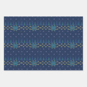 Beautiful Sweater Strick Pattern Geschenkpapier Set (Vorderseite)