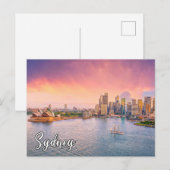 Beautiful Sydney, Australien Postkarte (Vorne/Hinten)