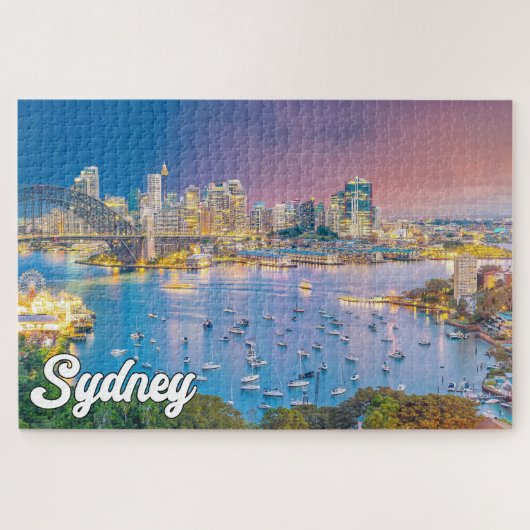Beautiful Sydney, Australien Puzzle (Horizontal)