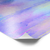 Beautiful Sydney Harbour Aquarell Sunset Fotodruck (Ecke)