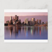 Beautiful Sydney Skyline Postkarte (Vorderseite)
