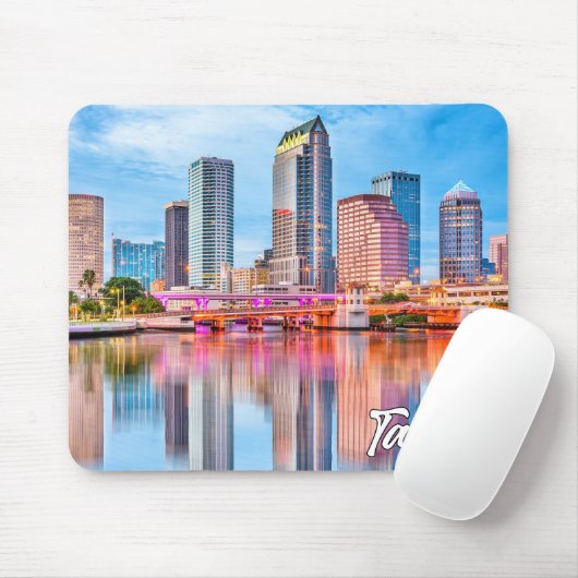 Beautiful Tampa, Florida, USA Mousepad (Mit Mouse)