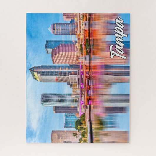 Beautiful Tampa, Florida, USA Puzzle (Vertikal)