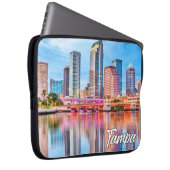 Beautiful Tampa, Florida, Vereinigte Staaten Laptopschutzhülle (Vorne Rechts)