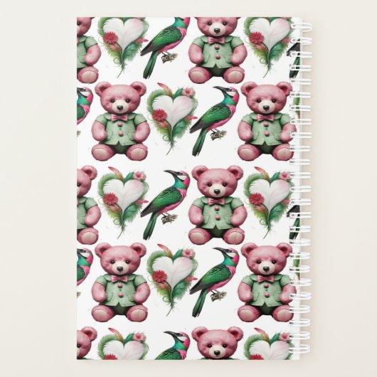 Beautiful Teddy Bear Planer (Rückseite)