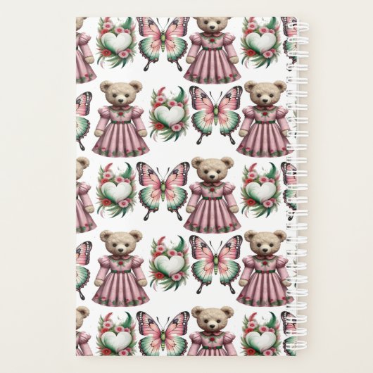 Beautiful Teddy Bear Planer (Rückseite)