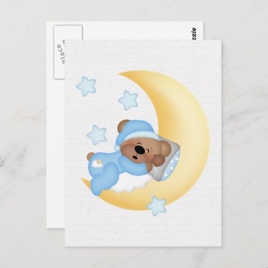 Beautiful Teddy Bear Postkarte (Vorne/Hinten)