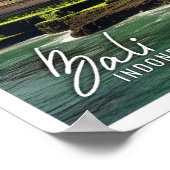 Beautiful Temple Bali Indonesien Poster (Ecke)