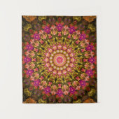 beautiful textile carpet mandala pattern wandteppich (Vorderseite)