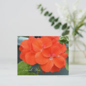 Beautiful Thank You Post-Card Postkarte (Stehend Vorderseite)