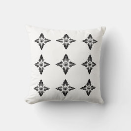 Beautiful Tibetan Art Square Pillow | Customizable Kissen