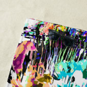 Beautiful Tiger | Farbiges Tiger Beach Handtuch (Beispiel)