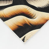 Beautiful Tiger Fleecedecke (Ecke)