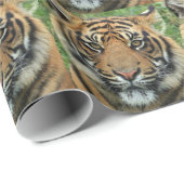 Beautiful Tiger Geschenkpapier (Rolleneckpunkt)
