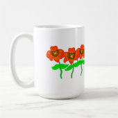 Beautiful Tiger Lilies Coffee Tasse (Links)