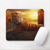 Beautiful Tiger Mousepad (Mit Mouse)