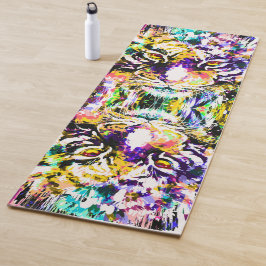 Beautiful Tiger Yoga Mat - Wildlife Big Cats Yogamatte