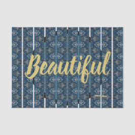 Beautiful Tissue Paper - Design von Poet Adiela Ak Seidenpapier