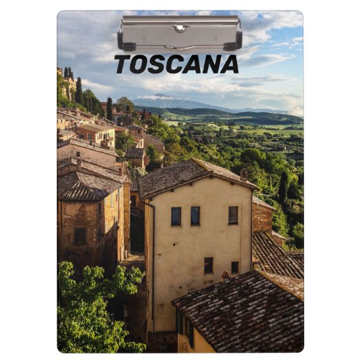 Beautiful Toscana - Italien Klemmbrett (Vorderseite)