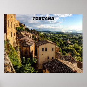 Beautiful Toscana - Italien Poster