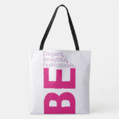 Beautiful Tote Bag Tasche (Vorderseite)