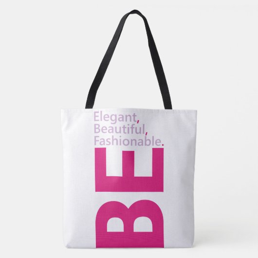Beautiful Tote Bag Tasche (Vorderseite)