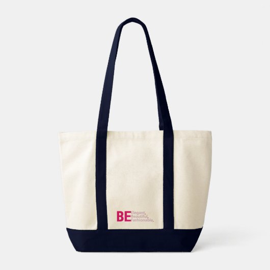 Beautiful Tote Bag Tragetasche (Rückseite)