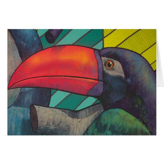 Beautiful Toucan Graffiti (Vorderseite (Horizontal))