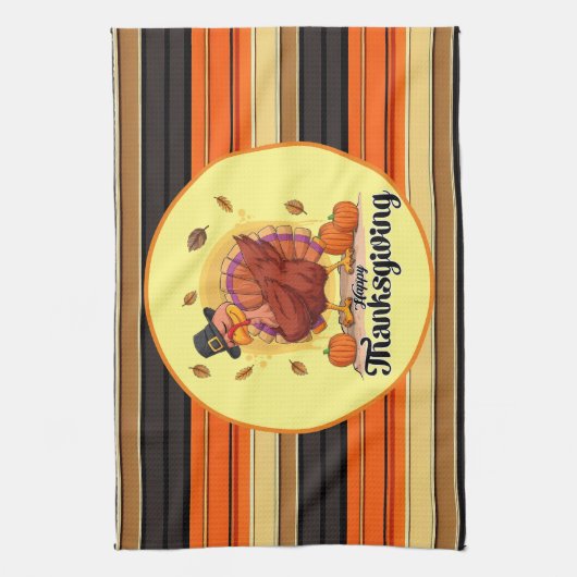 Beautiful Trendy Erntedank Herbstkollektion Geschirrtuch (Vertikal)