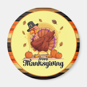 Beautiful Trendy Erntedank Herbstkollektion Magnet