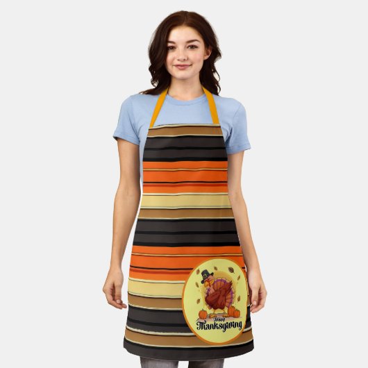 Beautiful Trendy Erntedank Herbstkollektion Schürze (Getragen)