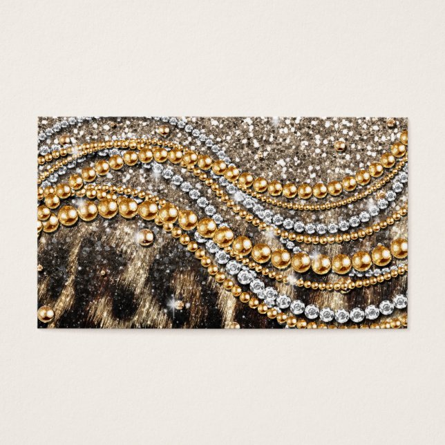 Beautiful Trendy Leopard Imitate Animal Print (Vorderseite)