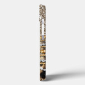 Beautiful Trendy Leopard Imitate Animal Print Case (Rückseite / Links)