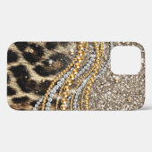 Beautiful Trendy Leopard Imitate Animal Print Case-Mate iPhone Hülle (Rückseite (Horizontal))