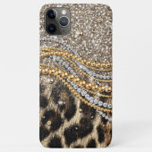 Beautiful Trendy Leopard Imitate Animal Print Case-Mate iPhone Hülle (Rückseite)
