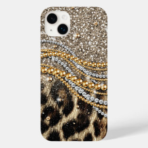 Beautiful Trendy Leopard Imitate Animal Print Case-Mate iPhone 14 Plus Hülle