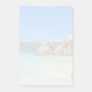 Beautiful Tropical Sea Rocky Coastline Post-it Klebezettel