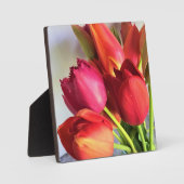 Beautiful Tulip Bouquet Fotoplatte (Vorderseite)