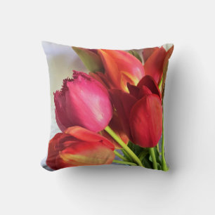 Beautiful Tulip Bouquet Kissen
