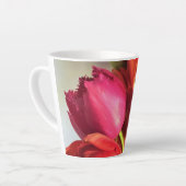 Beautiful Tulip Bouquet Milchtasse (Linke Ecke)
