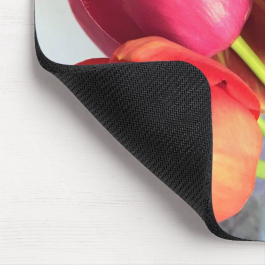 Beautiful Tulip Bouquet Mousepad (Ecke)