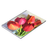 Beautiful Tulip Bouquet Notizblock (Linke Seite)