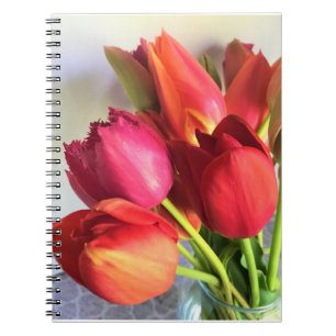 Beautiful Tulip Bouquet Notizblock