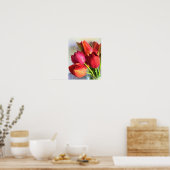 Beautiful Tulip Bouquet Poster (Küche)