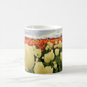 Beautiful Tulip Field Oregon Kaffeetasse (Mittel)